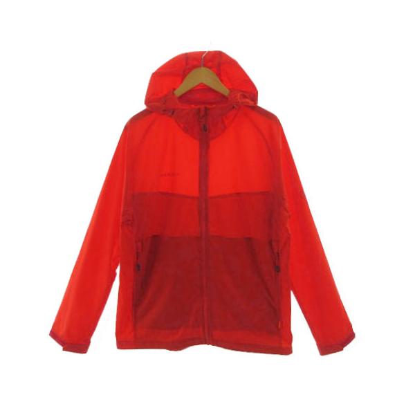 【中古】マムート MAMMUT グライダーダブルビーフーデットジャケットエーエフメン 1012-00470 PERTEX  オレンジ XL マムート MAMMUT グライダーダブルビーフーデットジャケットエーエフ
