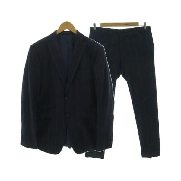 Q*n様 Zara man スーツサイズ50 ザラマン ZARA MAN スーツ ジャケット テーラードカラー パンツ 裾