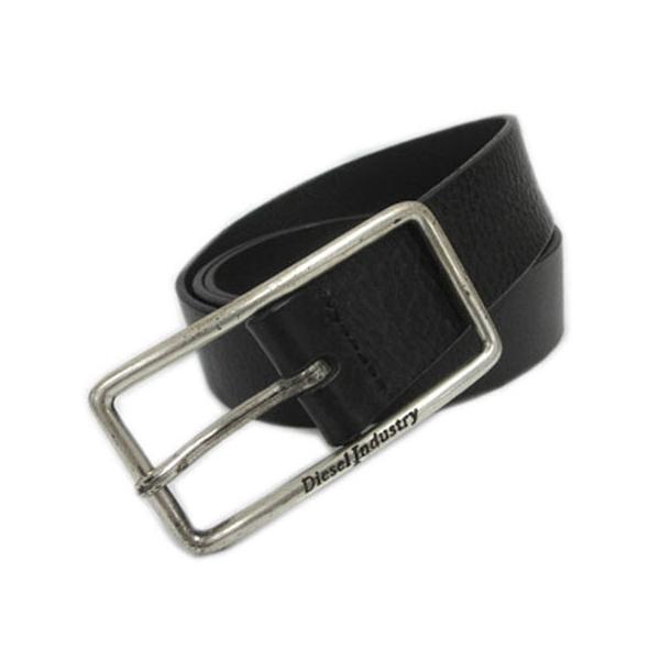 DIESEL（ディーゼル） ロゴ ベルト レザー 型押し OOCCJB イタリア製