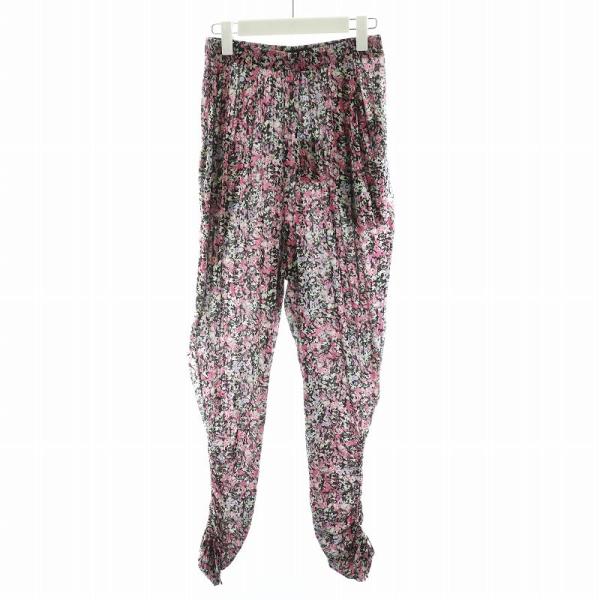 Isabel Marant スラックス 未使用品 イザベルマラン ISABEL MARANT 2020年製 イージーパンツ 総柄