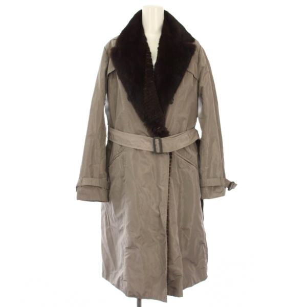 ダーマコレクション dama collection ロングコート ミンクファー