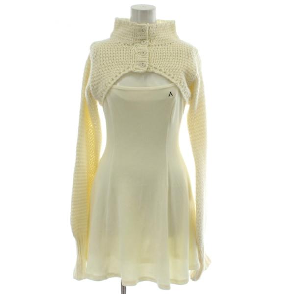 アンドマリー ANDMARY Zoey velour set dress キャミワンピース F