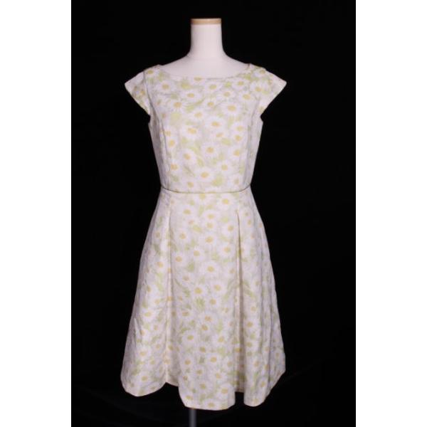 トッカ TOCCA 18SS DAISY ワンピース ドレス ひざ丈 キャップスリーブ