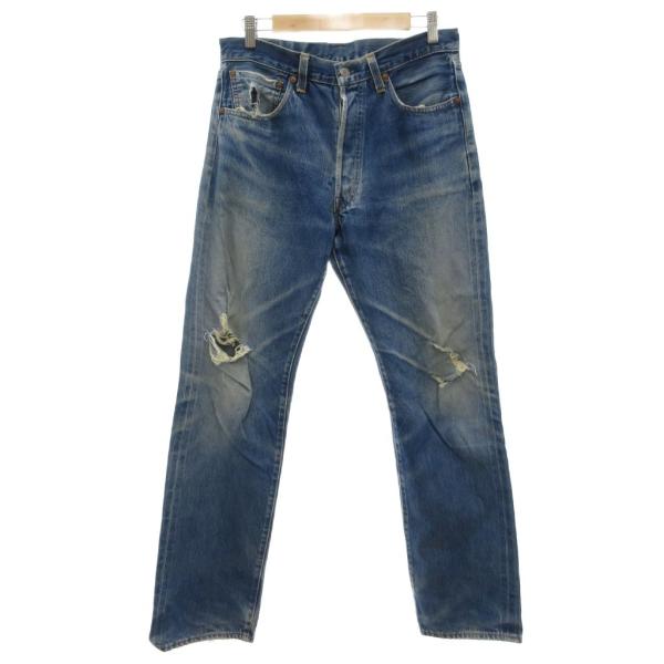 90s Levi's 501 USA製 バレンシア工場 ボタン裏555 W32 Levi's（リーバイス） ヴィンテージ 90s~ 501XX バレンシア工場 ボタン