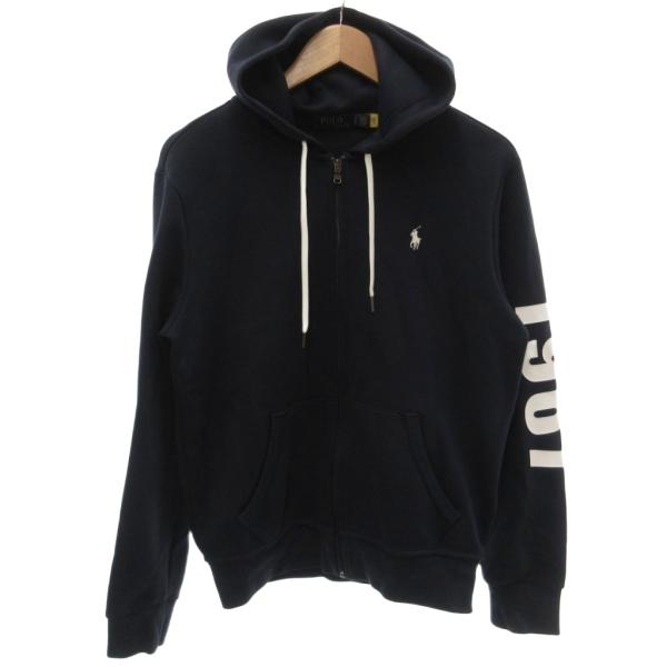 ポロ ラルフローレン POLO RALPH LAUREN 美品 パーカー ジップアップ S