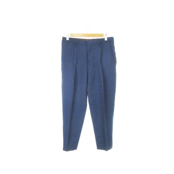 カラー kolor 21SS パンツ スラックス テーパード ジップフライ