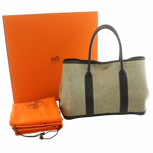 HERMES エルメス ガーデンパーティ PM トートバッグ トワル HERMES エルメス ガーデンパーティ PM トートバッグ トワル