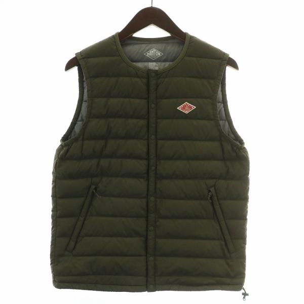 DANTON　ダウンベスト　カーキ色　中古　美品 中古・古着通販】DANTON (ダントン) ハイロフトダウンベスト グリーン