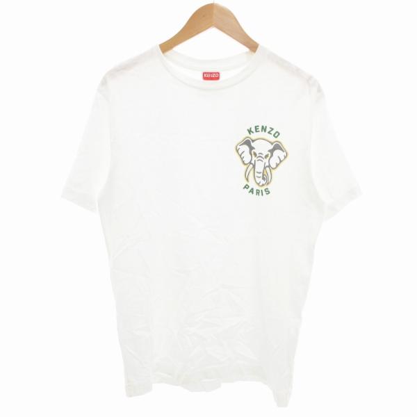 KENZO VARSITY JUNGLE タイガー Tシャツ ホワイト S KENZO VARSITY JUNGLE タイガー Tシャツ ホワイト S