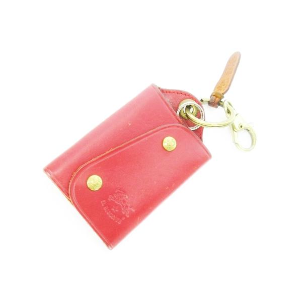 IL BISONTE（イルビゾンテ） キーケース キーリング レザー 革 ロゴ型