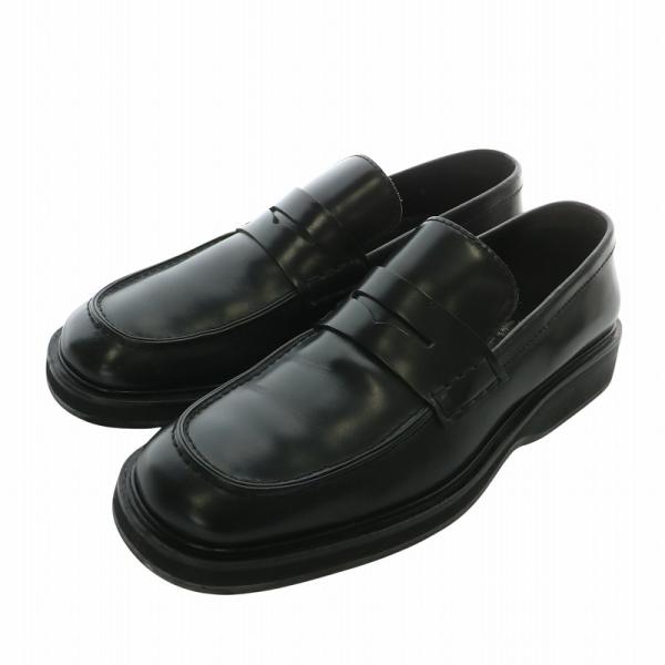 GUCCI（グッチ） コインローファー ビジネスシューズ レザー ラウンド