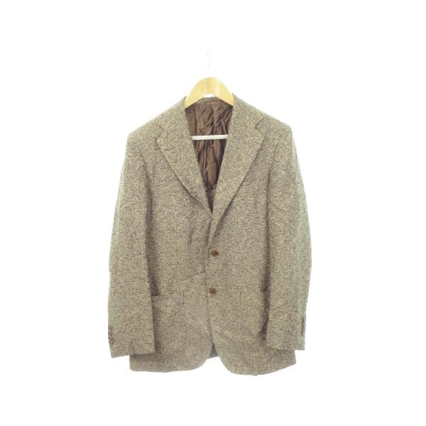 サルトリオ SARTORIO テーラードジャケット ツイード リネン 麻 シルク