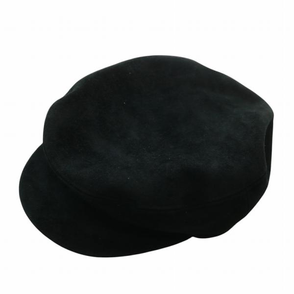 未使用　キジマタカユキ コットンキャスケット 黒　定価15400円 ORGANIC COTTON BIG CASQUETTE | KIJIMA TAKAYUKI(キジマ
