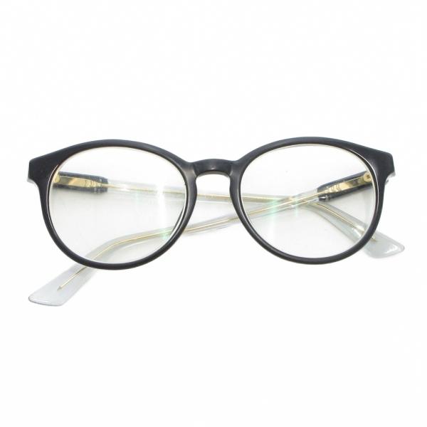 グッチ GUCCI めがね メガネ アイウェア 度あり GGロゴ 52□20-145 黒 ブラック ゴールドカラー /AE ■GY19 メンズ【ブランド】グッチ GUCCI【表記サイズ】52□20-145【実寸サイズ】レンズの大きさ：約5×...