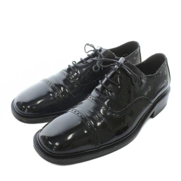 GUCCI（グッチ） ビジネスシューズ ドレス 革靴 エナメル ラウンドトゥ