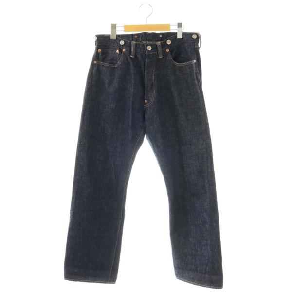 TCBジーンズ デニムパンツ ジーンズ セルビッチ ボタンフライ W34 TCBジーンズ TCB JEANS デニムパンツ ジーンズ セルビッチ ボタン