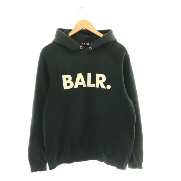 ボーラー BALR. パーカー ロゴ プルオーバー M ブラック /HK □GY01 