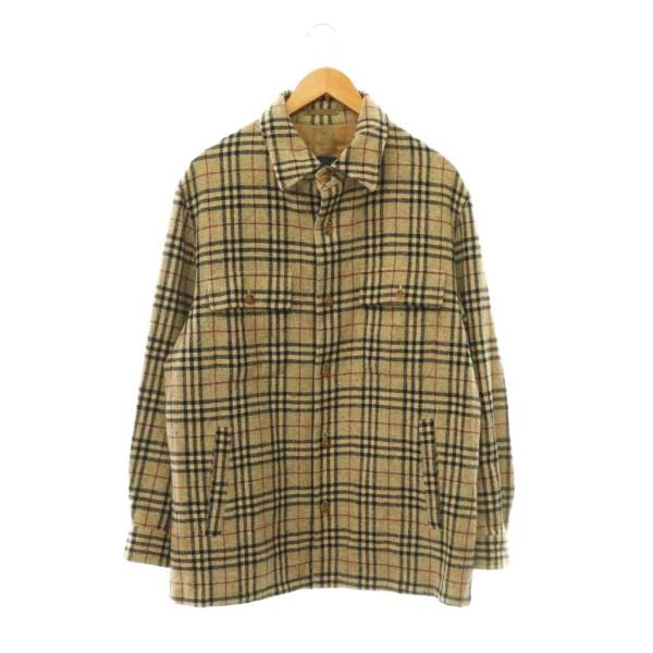 BURBERRY LONDON バーバリー ロンドン ノーカラージャケット バーバリー ロンドン BURBERRY LONDON シャツジャケット ノバチェック