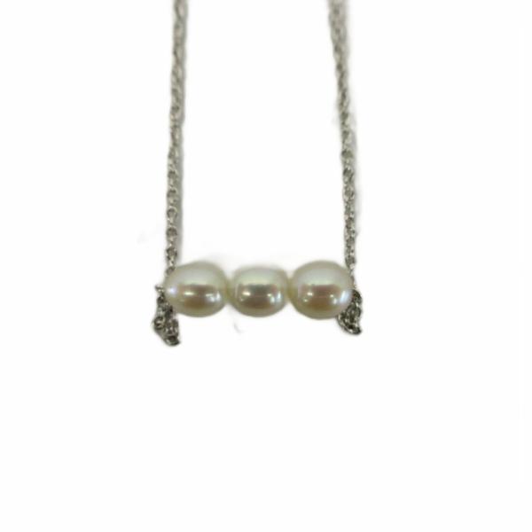 テリ◎ TASAKI タサキ 田崎真珠 3連 ベビーパール ネックレス 本真珠 タサキ 田崎 TASAKI ネックレス ペンダント アクセサリー 真珠 リアル