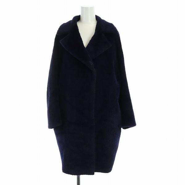 マックスマーラステュディオ Max Mara Studio シャギー コート ロング