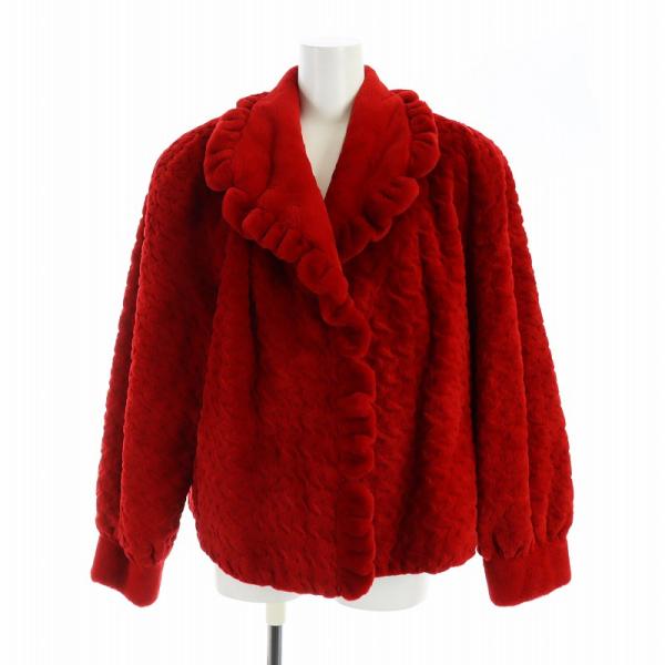 サガミンク SAGA MINK 銀サガ 毛皮コート シェアードミンクファー 長袖