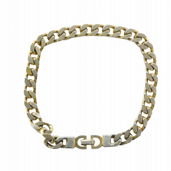 美品★ Christian Dior ブレスレット　ゴールド　スネークチェーン 極美品】 ディオール チェーン ブレスレット ゴールド
