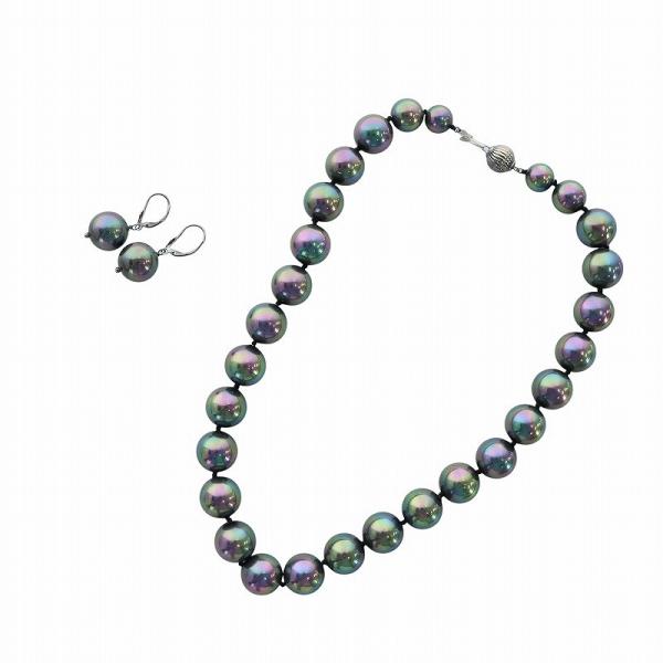 QVC ショップチャンネル　MASAMIマサミパールネックレスピアスシルバー QVC ショップチャンネル MASAMIマサミパールネックレスピアス