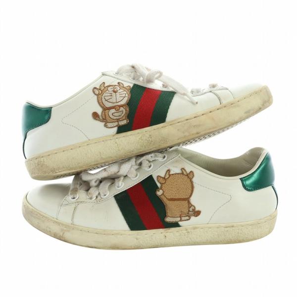 GUCCI グッチ ドラえもんコラボ 丑年 ローカットスニーカー GUCCI グッチ ドラえもんコラボ 丑年 ローカットスニーカー