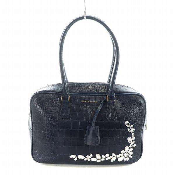 ADMJ アクセソワ Accessoires De Mademoiselle ハンドバッグ ロゴ ミニ