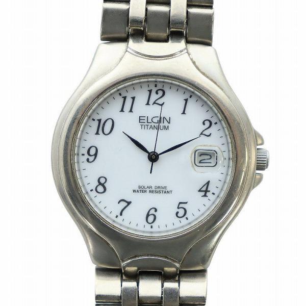 ELGIN エルジン　腕時計 ELGIN - 【稼働品】ELGIN エルジン メンズ 腕時計 クォーツの