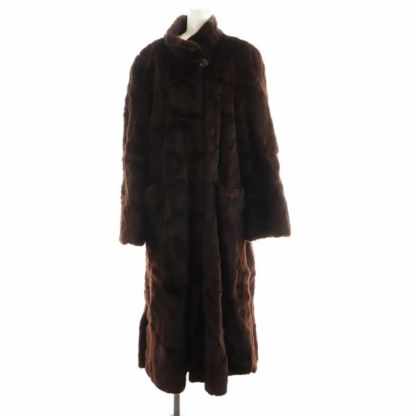 エーシーバング A.C.BANG 毛皮 シェアードミンクファー ロング コート