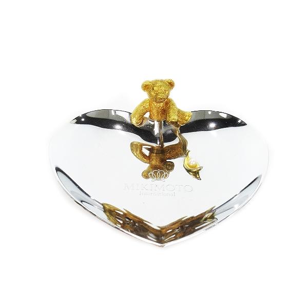 ミキモト MIKIMOTO GINZA BEAR アクセサリートレイ ジュエリートレイ
