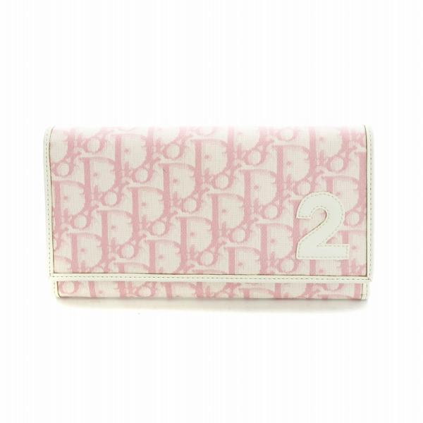クリスチャンディオール　二つ折り財布　トロッター　キャンバス　ピンク 楽天市場】【秋Sale】ディオール Dior 二つ折り財布 トロッター