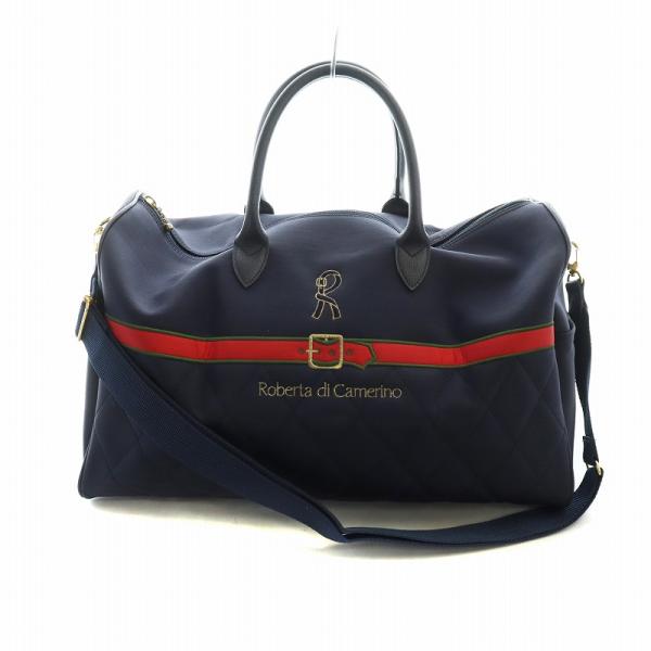 Roberta di Camerino ボストンバック（未使用に近い未用品 ロベルタディカメリーノ Roberta di Camerino ミニボストンバッグ