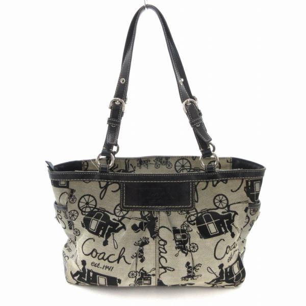 コーチ　トートバック COACH コーチ F14629 トートバッグ ハンド キャンバス ロゴ 総柄