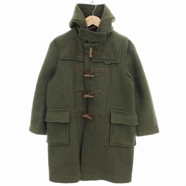 グローバーオール Gloverall ダッフルコート チェック柄 12 緑