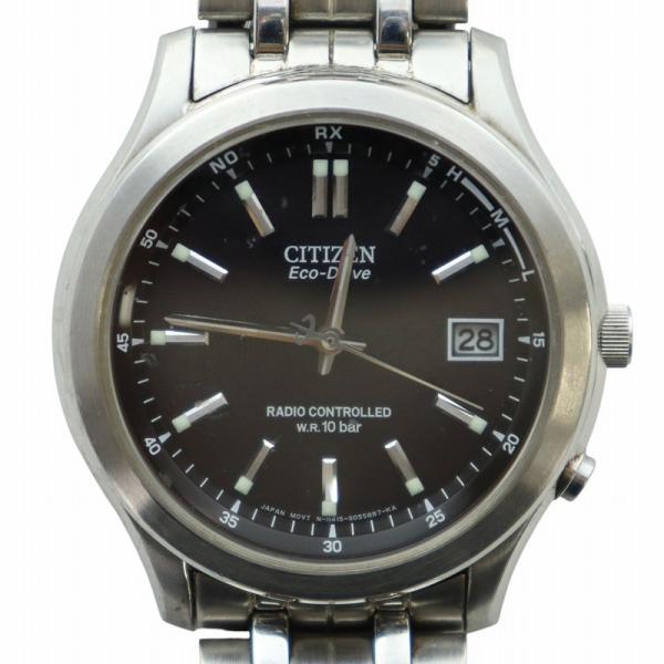 シチズン CITIZEN エコドライブ 腕時計 ウォッチ ソーラー 黒文字盤