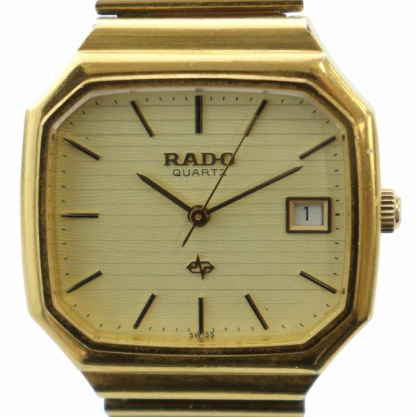 ラドー RADO 腕時計 ウォッチ クォーツ カレンダー付き ロゴ