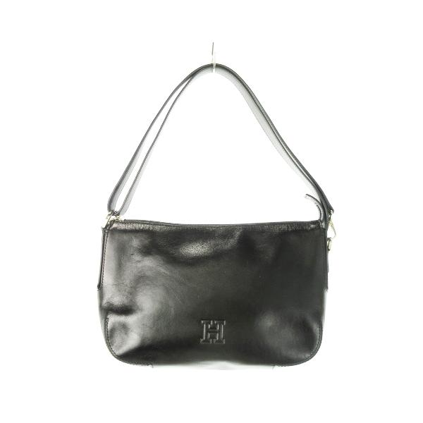 HIROFUワンハンドルボストン　レザー　黒 ベリーナ】レザーハンドバッグ S 本革 ミニバッグ フォーマル