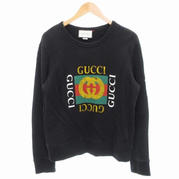 GUCCI（グッチ） ヴィンテージ スウェット トレーナー 長袖 プル