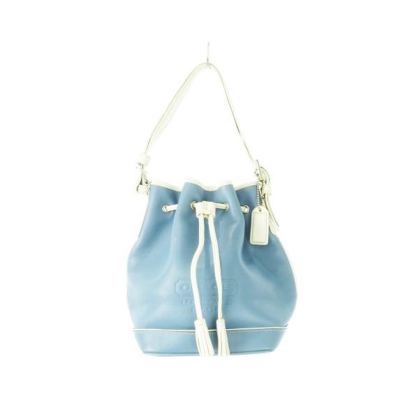 コーチ COACH ショルダーバッグ 巾着 レザー ネイビー 白 F37682 Amazon | [コーチ] バッグ レディース ショルダーバッグ
