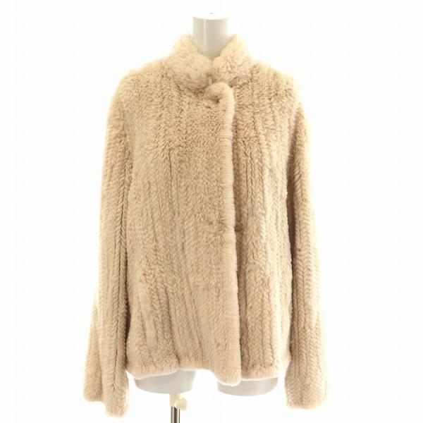 ローゼンファー Rozenfur ファーコート ハーフ ミドル ミンク 毛皮 絹