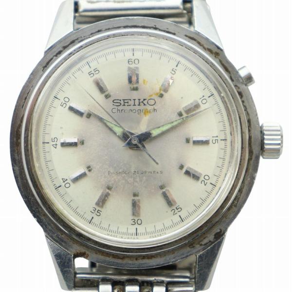 セイコー SEIKO 45899 ワンプッシュ クロノグラフ 腕時計 ウォッチ