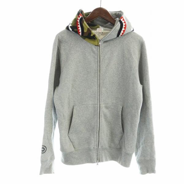 A BATHING APE アベイシングエイプ シャーク フルジップ
