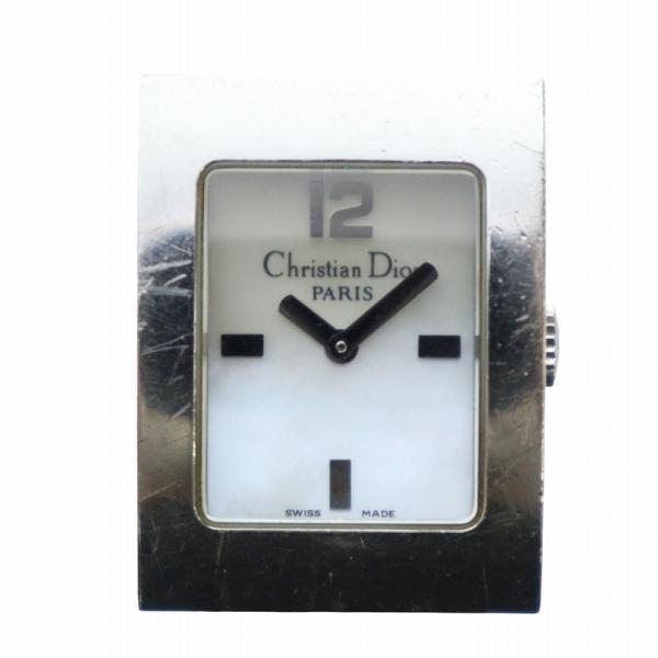 Dior ディオール マリス スクエア SS シェル文字盤 クオーツ Christian Dior クリスチャンディオール マリス 腕時計 ウォッチ