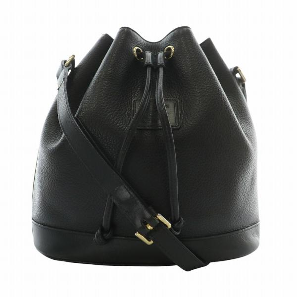 【中古】バーバリーズ Burberrys ショルダーバッグ レザー 内側ノバチェック ロゴ 黒 ブラック /XZ ■GY11 レディース vectorpremium_165-502506230129