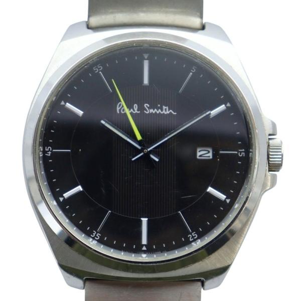 【美品】Paul Smith ポールスミス 腕時計 クローズドアイズ シルバー Paul Smith ポールスミス PAUL SMITH クローズドアイズ 腕時計