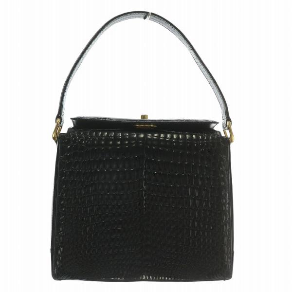 【新品未使用】三宝 リアルクロコダイルバッグ　2way ワンショルダー 三宝 三宝 クロコダイル ワニ革 2WAYミニショルダーバック