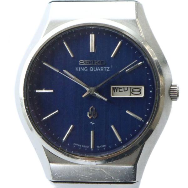 セイコー SEIKO KING QUARTZ 0853-8000 キングクオーツ 腕時計