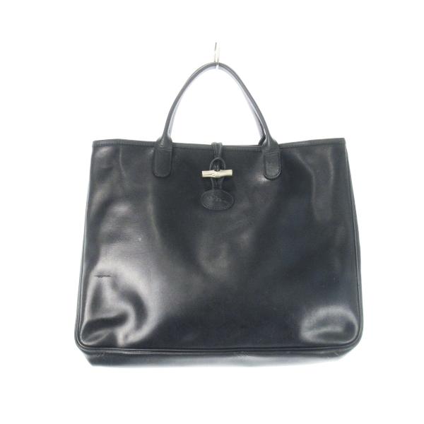 LONGCHAMP（ロンシャン） ロゾ トートバッグ レザー 革 ロゴ型押し